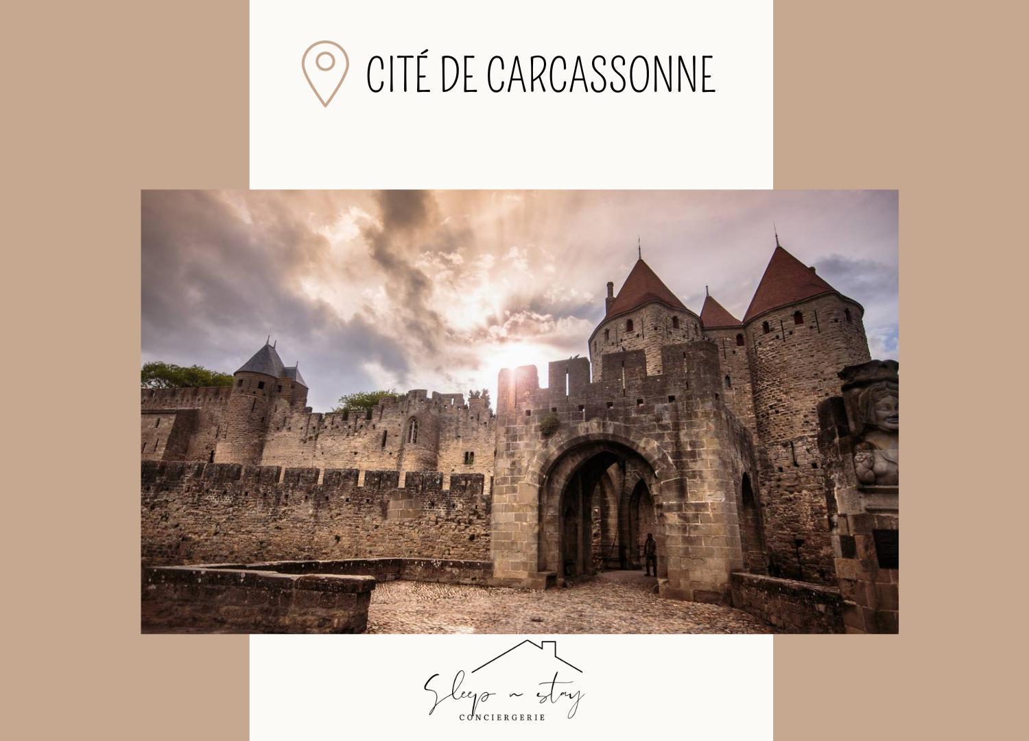 Apartment Jeanne Carcassonne Bagian luar foto